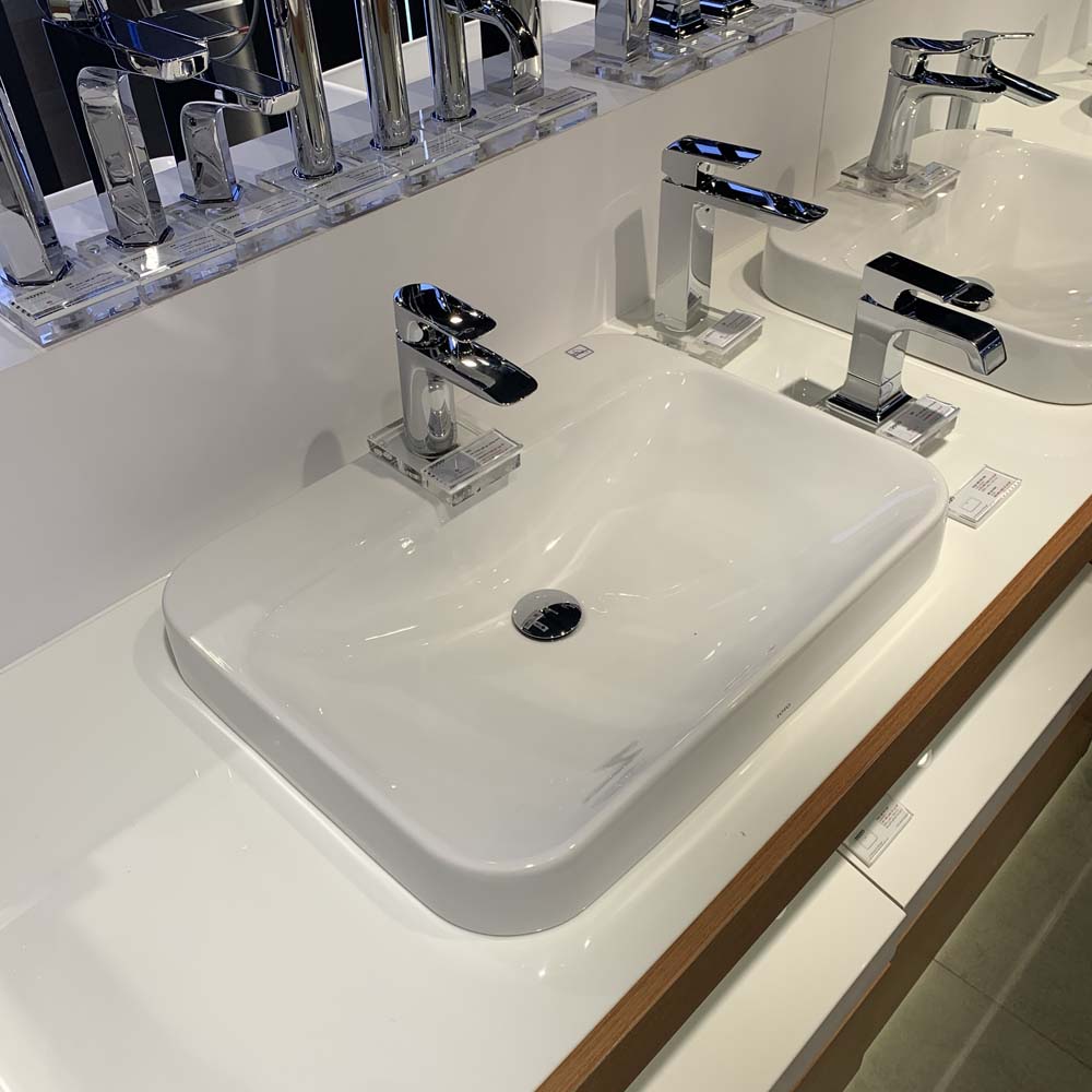 Chậu rửa lavabo đặt bàn TOTO LT5616C - 2