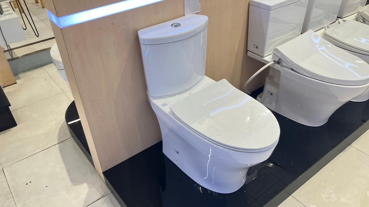 Bồn cầu 2 khối TOTO CS838DT8 nắp đóng êm TC600VS - 2