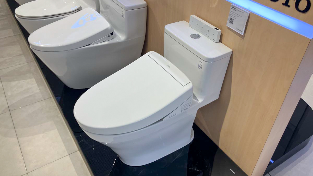 Bồn cầu TOTO MS857DW25 1 khối nắp điện tử Washlet S5 TCF34461GAA - 5
