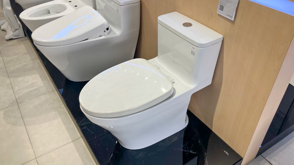 Bồn cầu 1 khối TOTO MS857DT3 nắp đóng êm TC385VS - 5