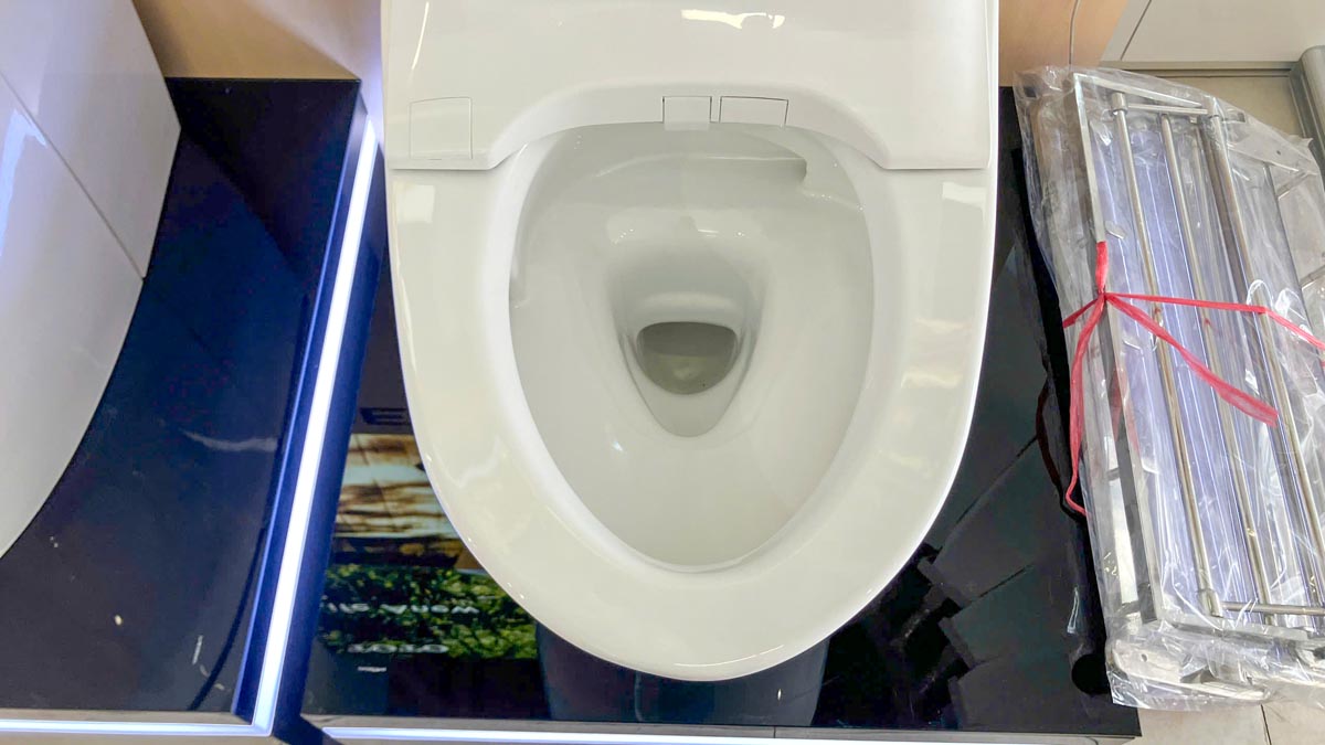 Bồn cầu TOTO MS625CDW25 1 khối nắp điện tử Washlet S5 TCF34461GAA giấu dây - 11