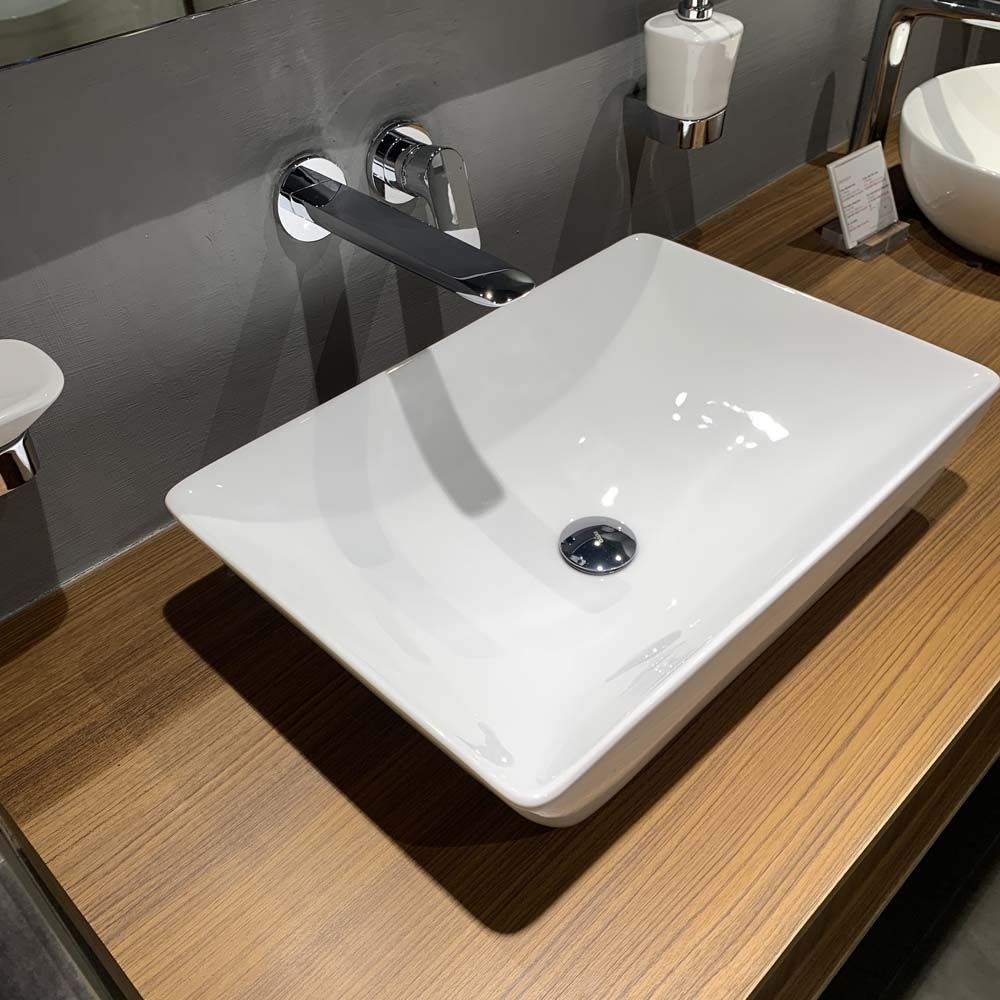 Chậu rửa lavabo đặt bàn TOTO LT1735#XW (LT1735XW) màu trắng bóng - 4