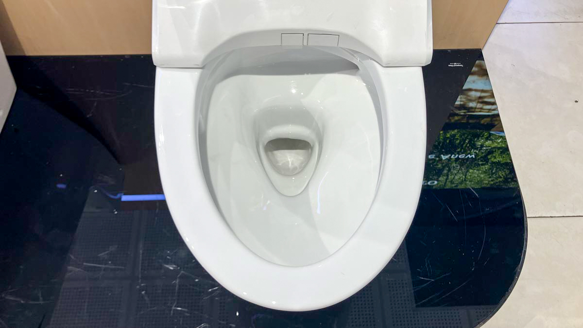 Bồn cầu TOTO CS986CGW15 2 khối nắp điện tử Washlet C5 TCF24460AAA giấu dây - 11