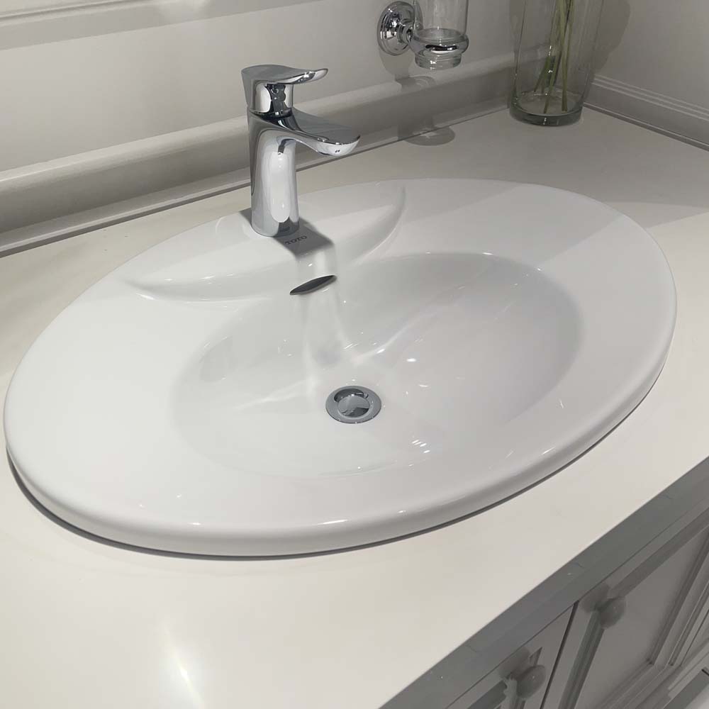 Chậu lavabo dương vành TOTO L909C - 2