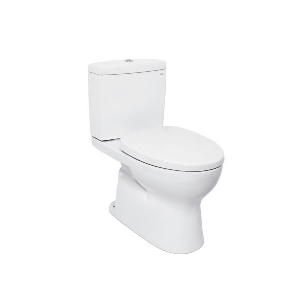 Bồn cầu 2 khối TOTO CS320PDRT2 nắp đóng êm TC393VS thoát ngang - 4