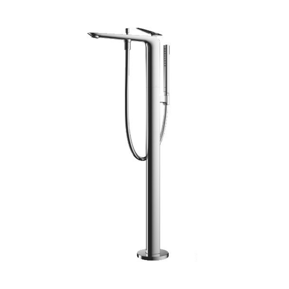 Vòi xả bồn tắm TOTO TBP03301AA TBN01105B đặt sàn nóng lạnh (kèm đế) - 2