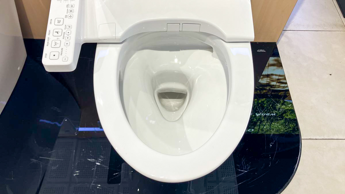 Bồn cầu TOTO MS885CDW24 1 khối nắp điện tử Washlet S2 TCF33461GAA giấu dây - 12