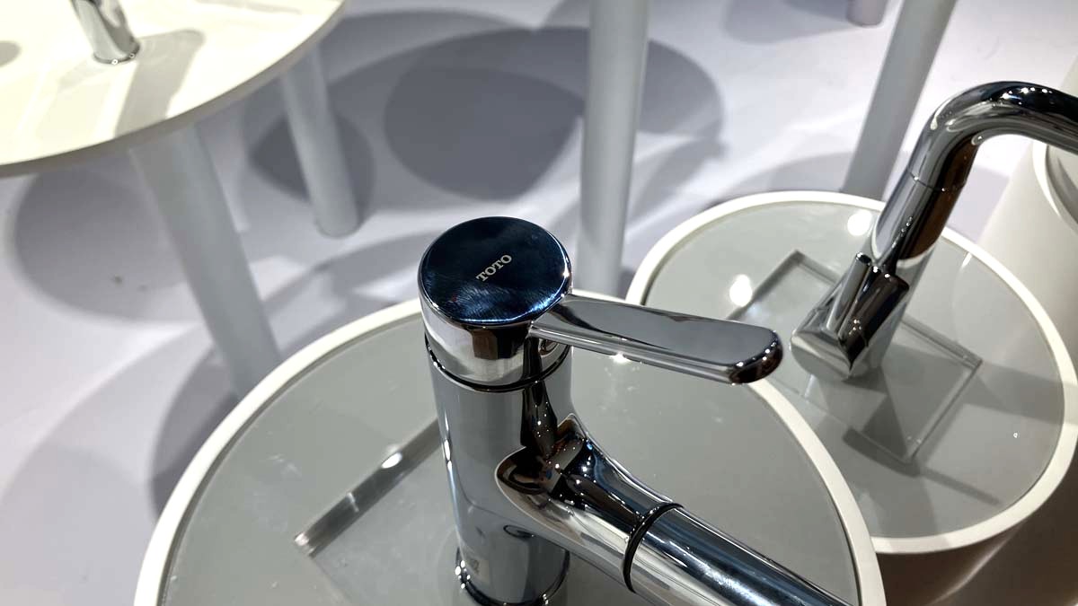 Vòi lavabo nóng lạnh TOTO TLS093B0V dây rút - 6