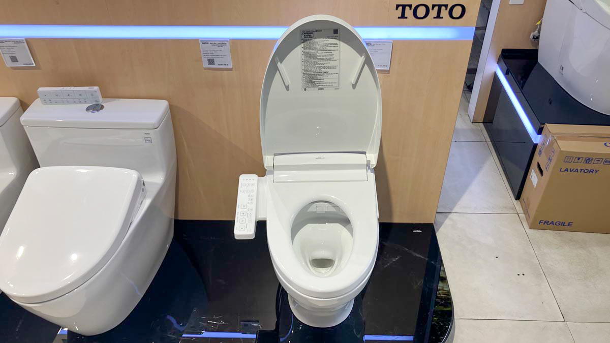 Bồn cầu TOTO MS857DW24 1 khối nắp điện tử Washlet S2 TCF33461GAA - 8