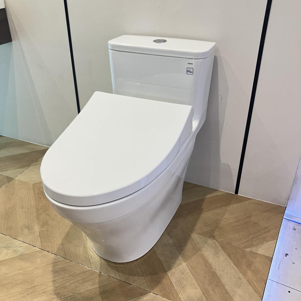Bồn cầu 1 khối TOTO MS857DE4 nắp rửa cơ TCW1211A - 3