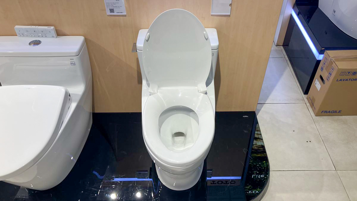 Bồn cầu 1 khối TOTO MS188VKT2 T53P100VR nắp đóng êm TC393VS - 10