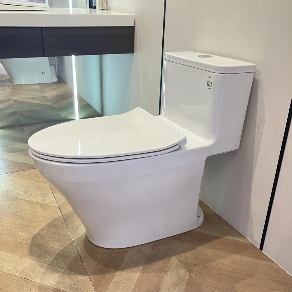 Bồn cầu 1 khối TOTO MS857DT8 nắp đóng êm TC600VS - 2