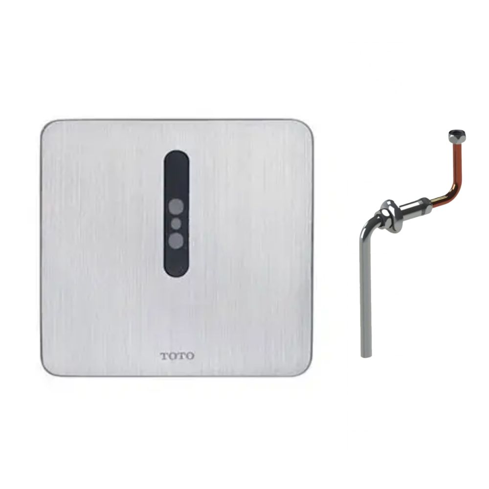 Van xả tiểu TOTO DUE126UEA VM2L051Z cảm ứng dùng điện kèm ống nối