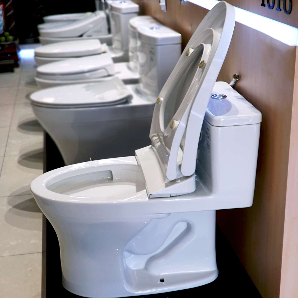 Bồn cầu TOTO MS855DE4 1 khối nắp rửa cơ TCW1211A - 5
