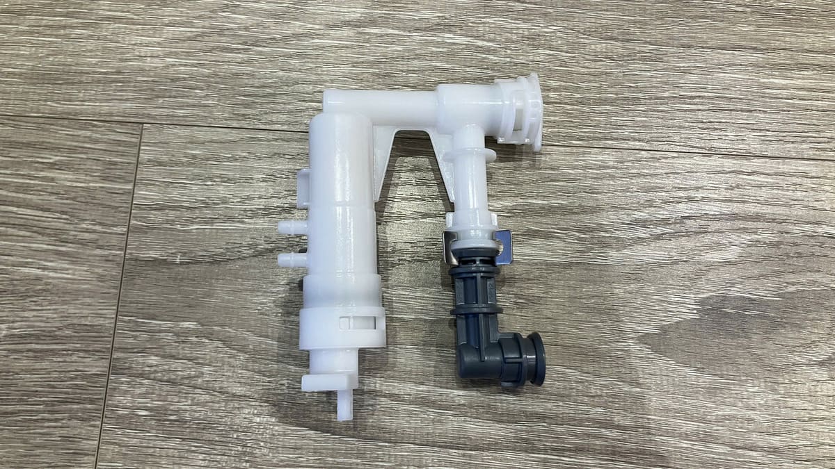 Cụm van đóng mở nước TOTO D43807ZS - 4