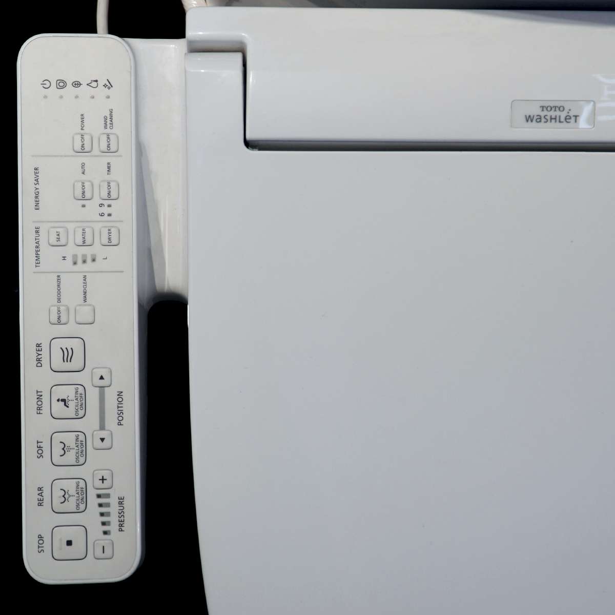 Bồn cầu TOTO MS889DRW16 1 khối nắp điện tử Washlet C2 TCF23410AAA - 7