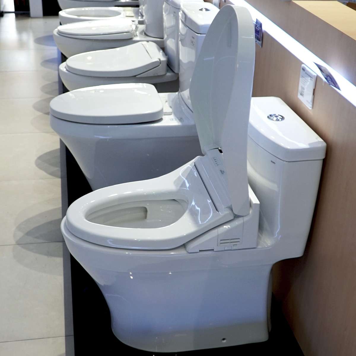 Bồn cầu TOTO MS889DRW14 1 khối nắp điện tử Washlet C5 TCF24410AAA - 8