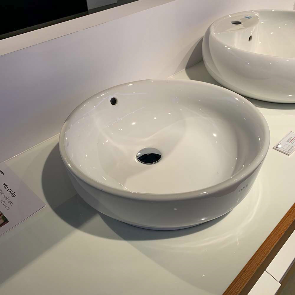 Chậu rửa lavabo đặt bàn TOTO LW895JW/F - 2