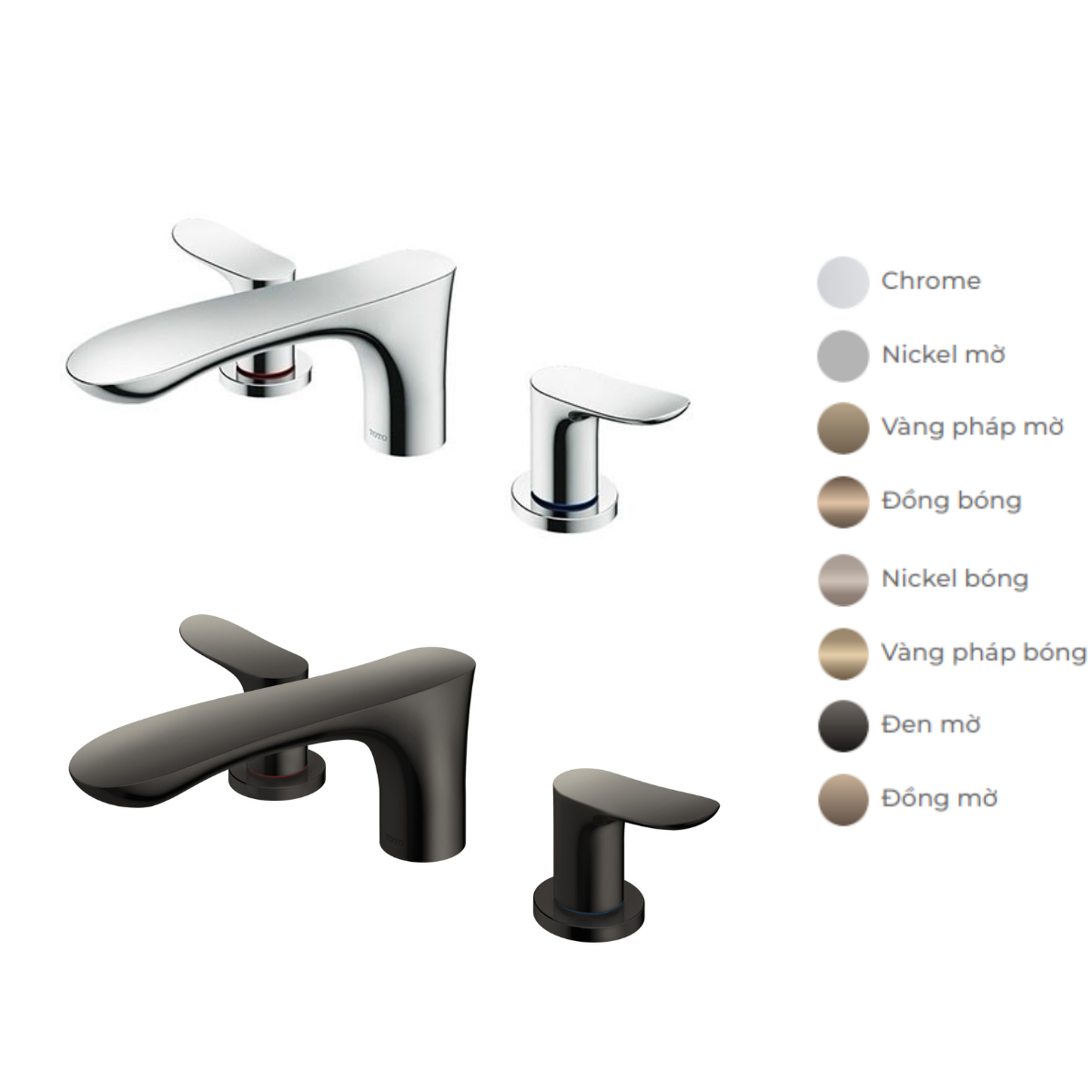 Vòi xả bồn tắm TOTO TBG01201BA nóng lạnh - 2