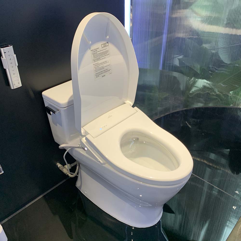 Bồn cầu TOTO MS188VKW11 T53P100VR 1 khối nắp điện tử Washlet S7 TCF4911Z - 7