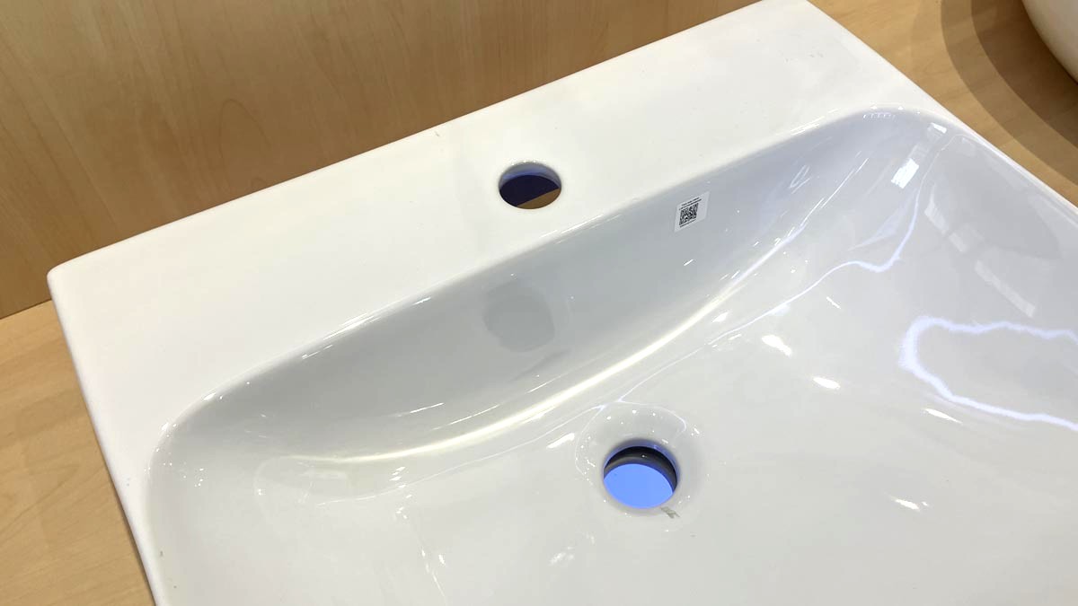 Chậu rửa mặt lavabo bán âm TOTO LW1315CBVN - 6