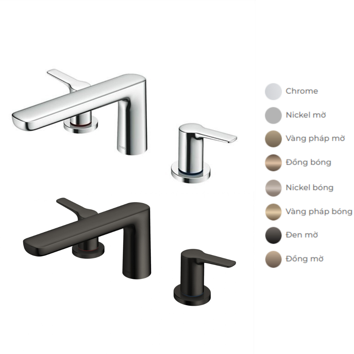 Vòi xả bồn tắm nóng lạnh TOTO TBG03201BA (TBG03201B) - 2