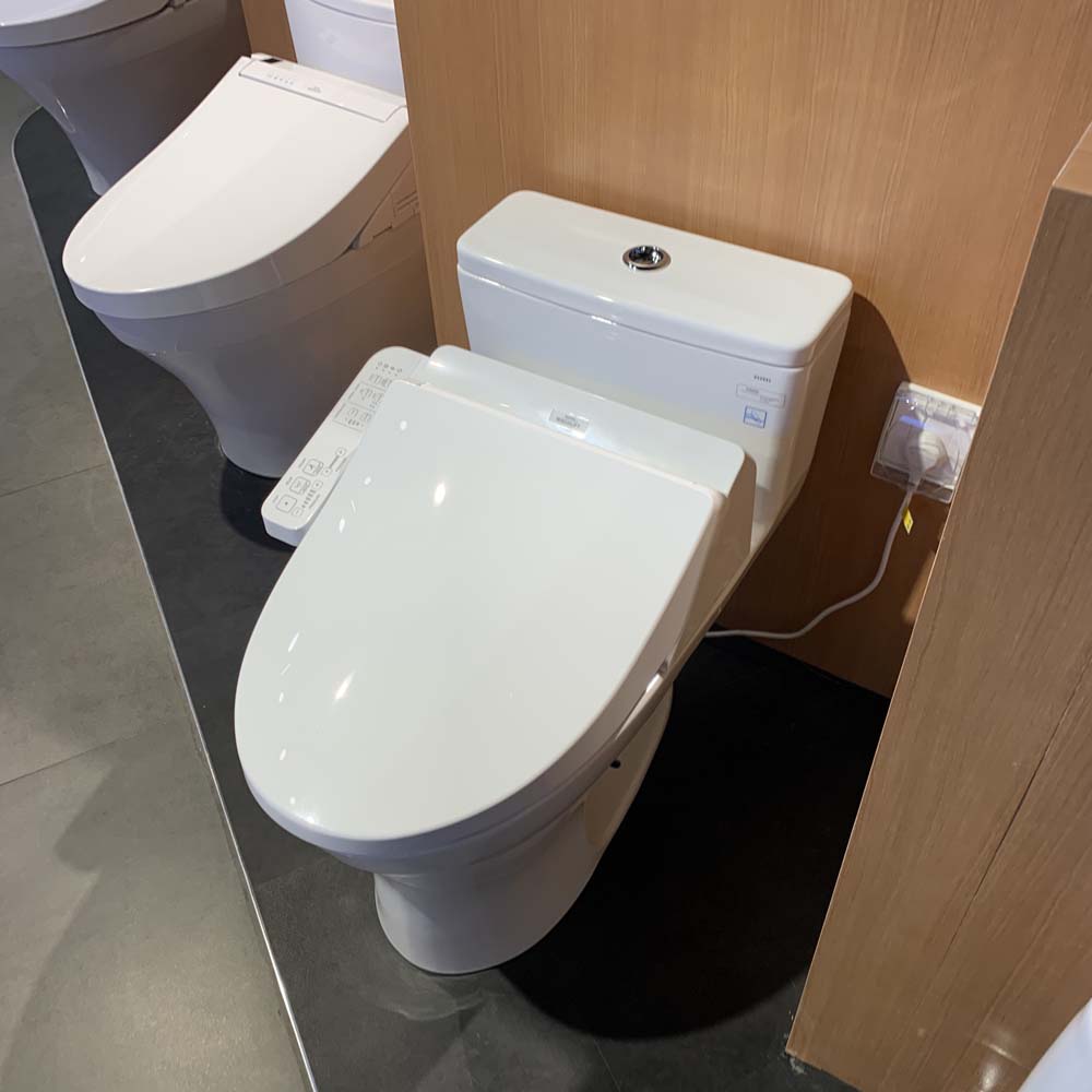 Bồn cầu TOTO MS855DW18 1 khối nắp điện tử TCF23710AAA Washlet C2 cơ bản - 4