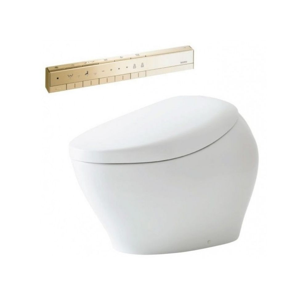 Bồn cầu thông minh Neorest NX II TOTO CS901VT T53P100VR bảng điều khiển bạc - 2