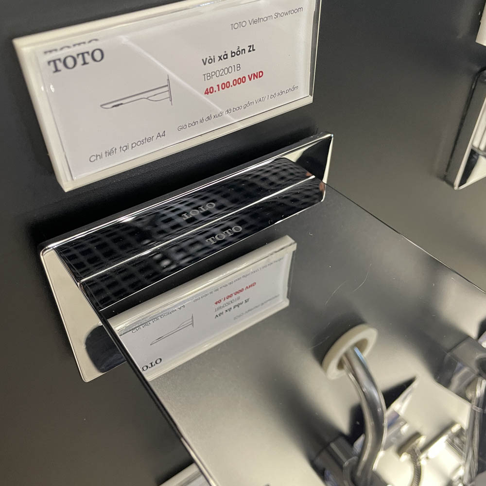 Vòi xả bồn âm tường ZL TOTO TBP02001B - 8