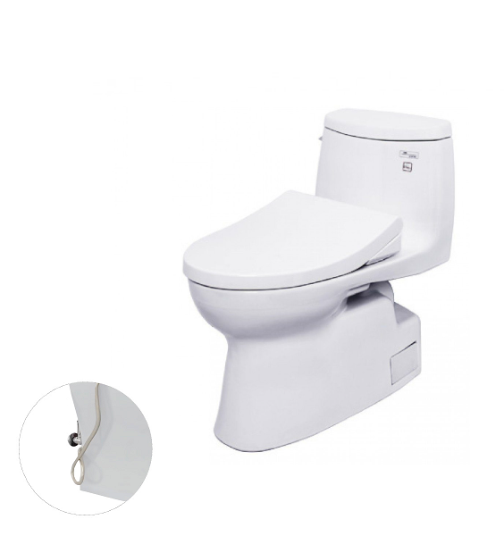 Bồn cầu TOTO MS905E4 1 khối nắp rửa cơ TCW1211A