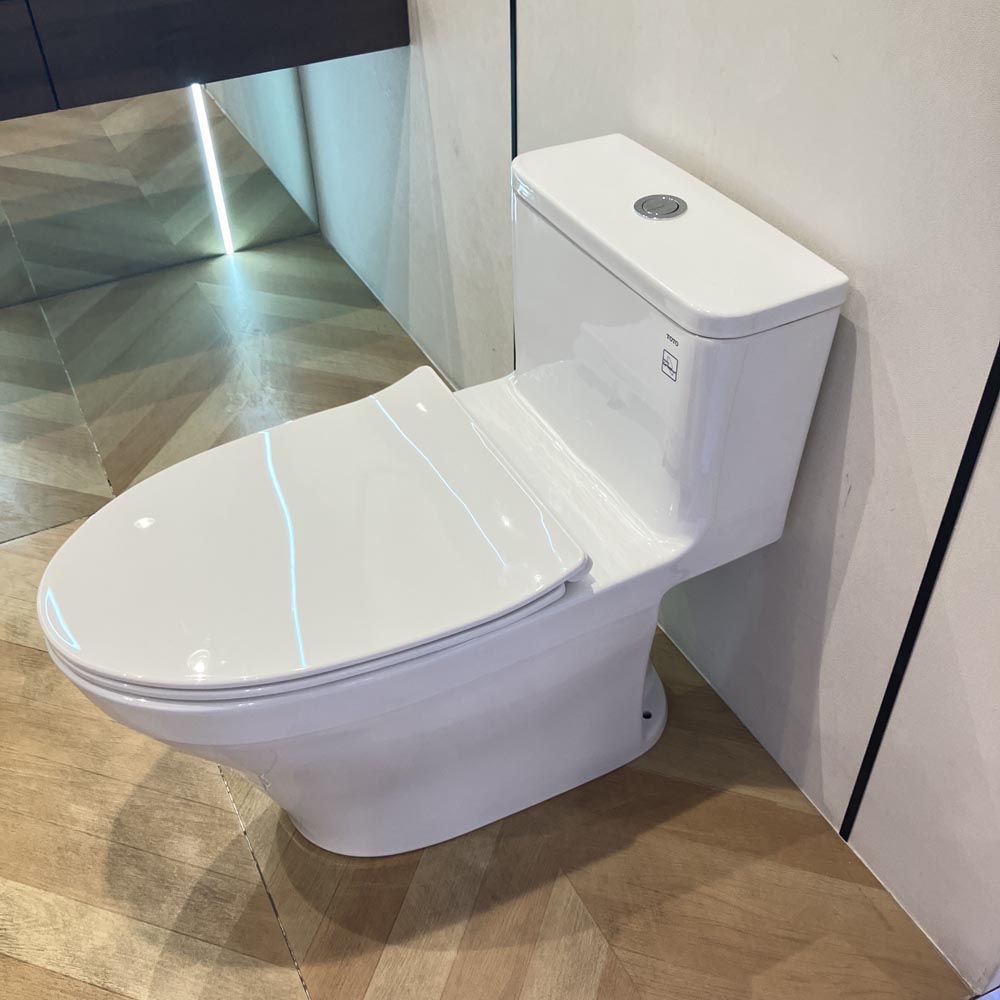 Bồn cầu 1 khối TOTO MS857DT8 nắp đóng êm TC600VS - 3