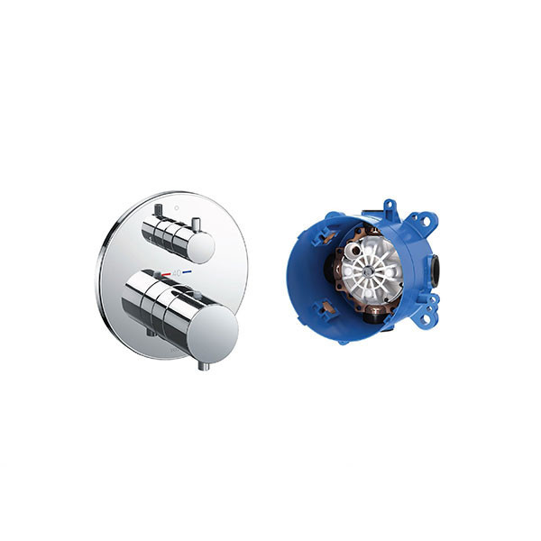 Set sen tắm âm tường 3 đường nước nhiệt độ TOTO GLOBAL FITTINGS TBW01005B - 6