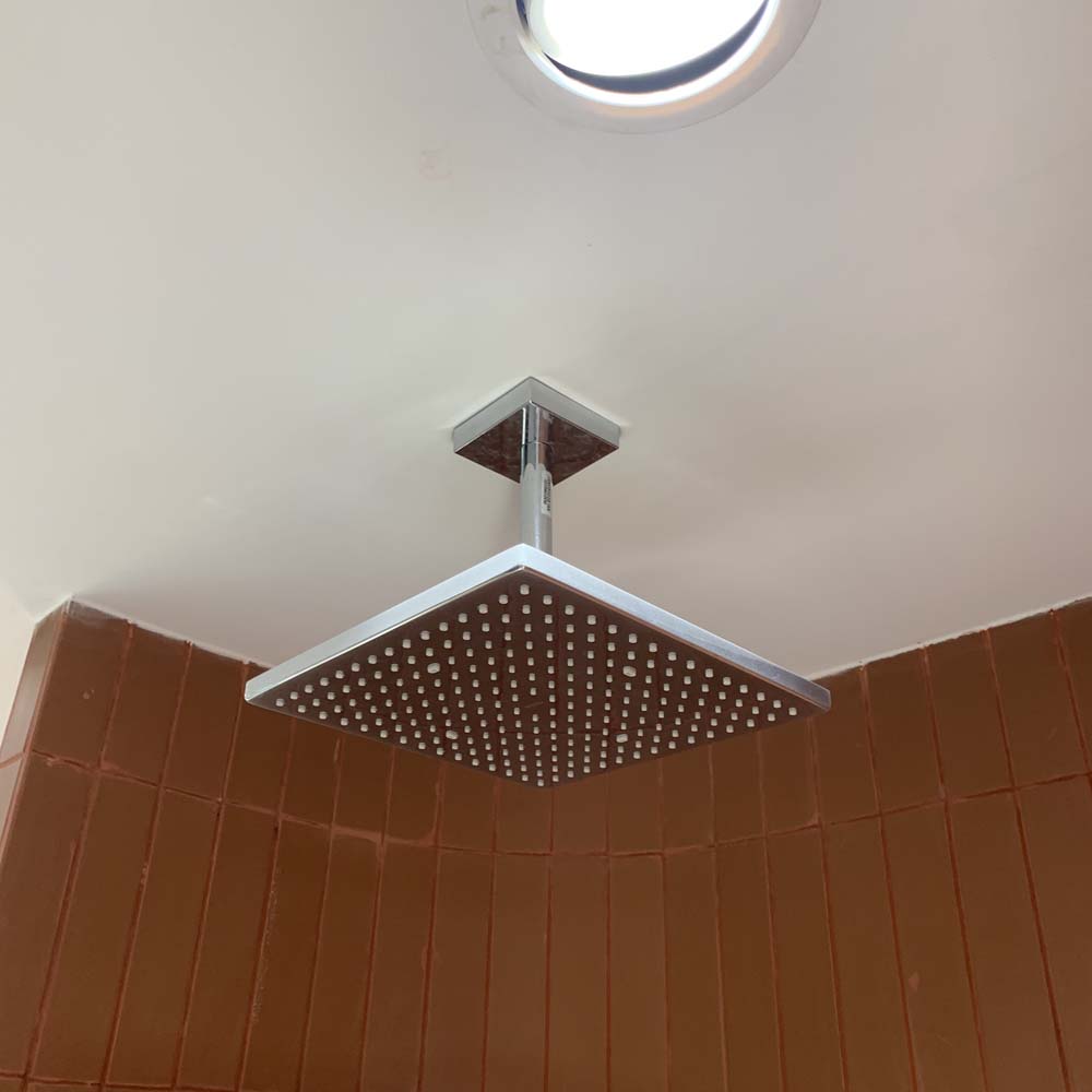 Bát sen tắm gắn trần TOTO TBW08002A1 (vuông, 250 mm) - 4