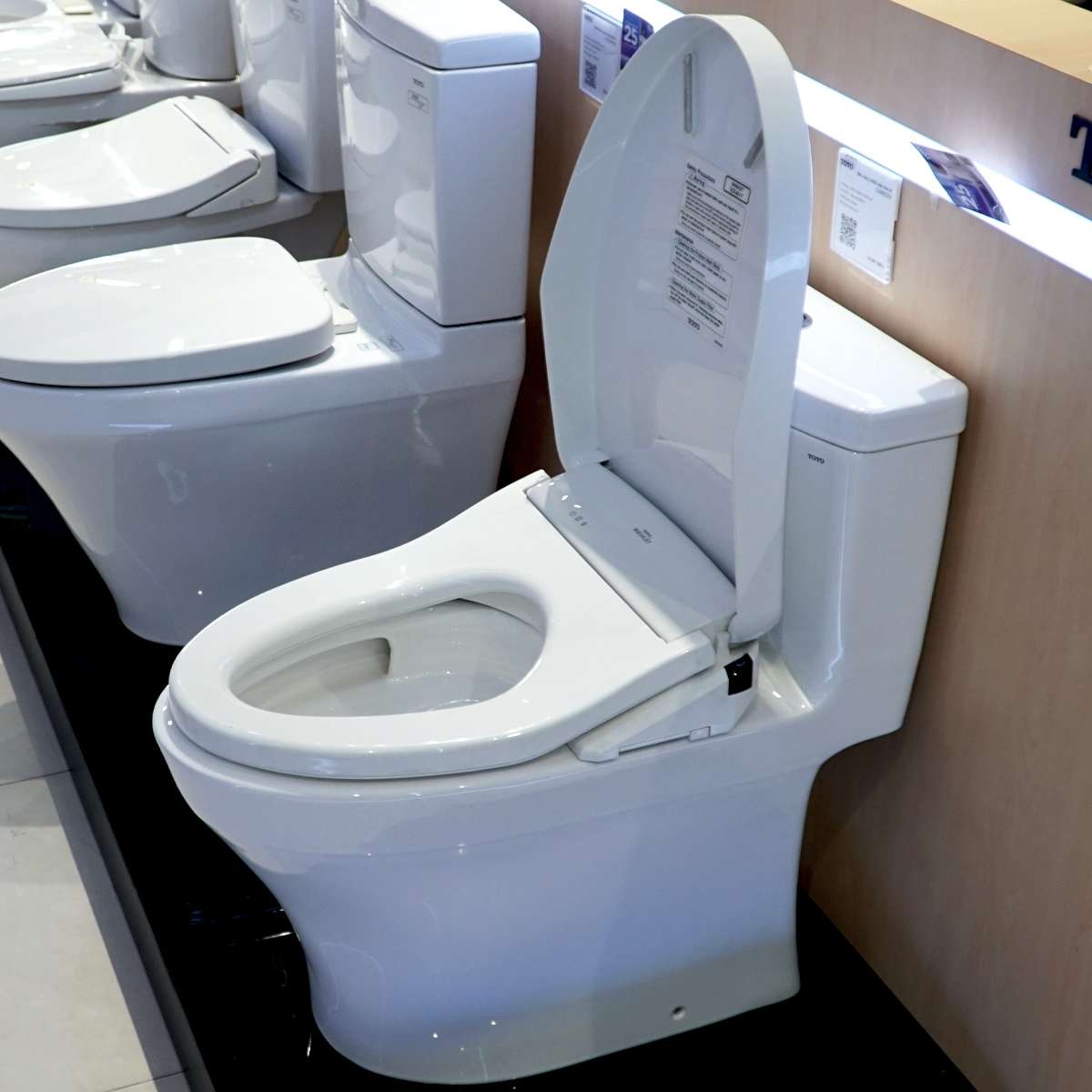 Bồn cầu TOTO MS889DRW11 1 khối nắp điện tử Washlet S7 TCF4911Z - 8