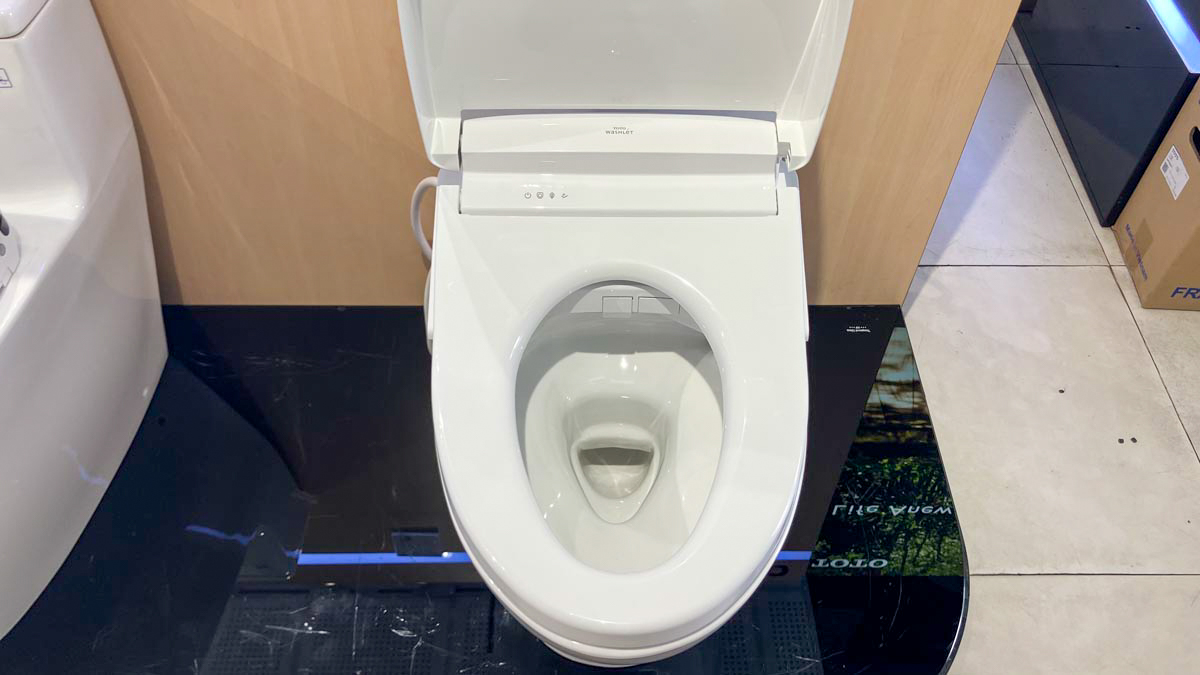 Bồn cầu TOTO MS885CDW25 1 khối nắp điện tử Washlet S5 TCF34461GAA giấu dây - 10