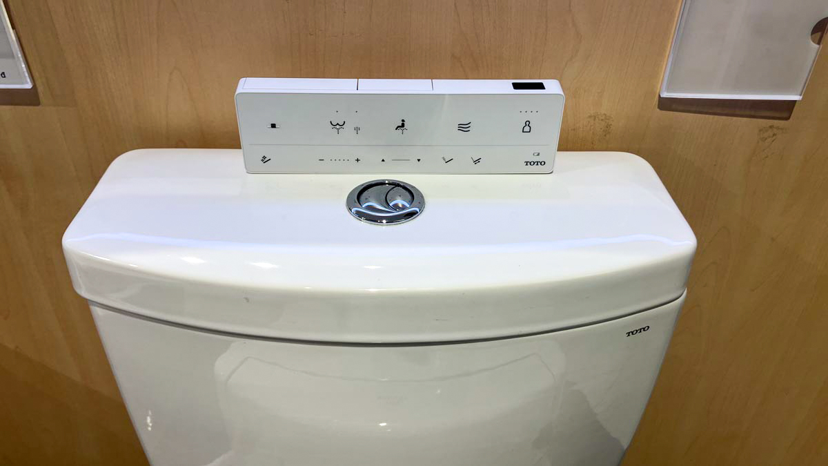 Bồn cầu TOTO MS889DRW25 1 khối nắp điện tử Washlet S5 TCF34461GAA - 6