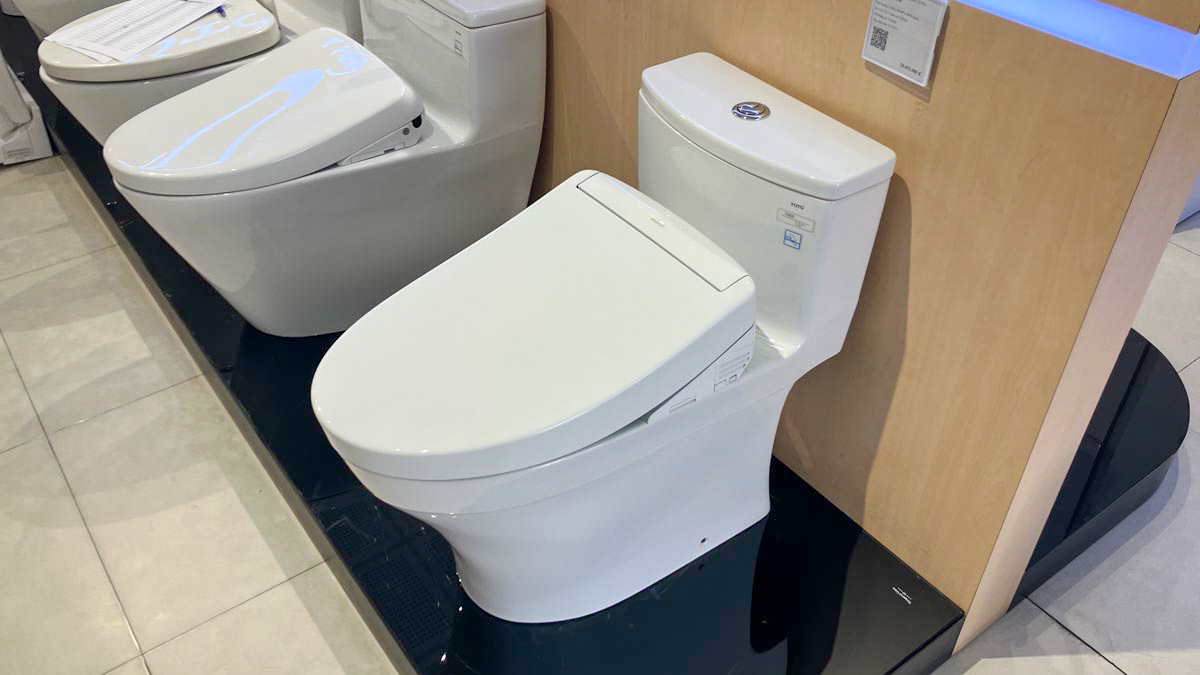 Bồn cầu TOTO MS885DW25 1 khối nắp điện tử Washlet S5 TCF34461GAA - 5