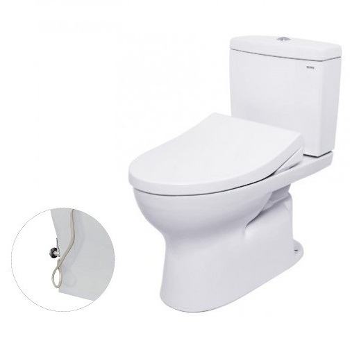 Bồn cầu TOTO CS320PDRE4 2 khối nắp rửa cơ TCW1211A
