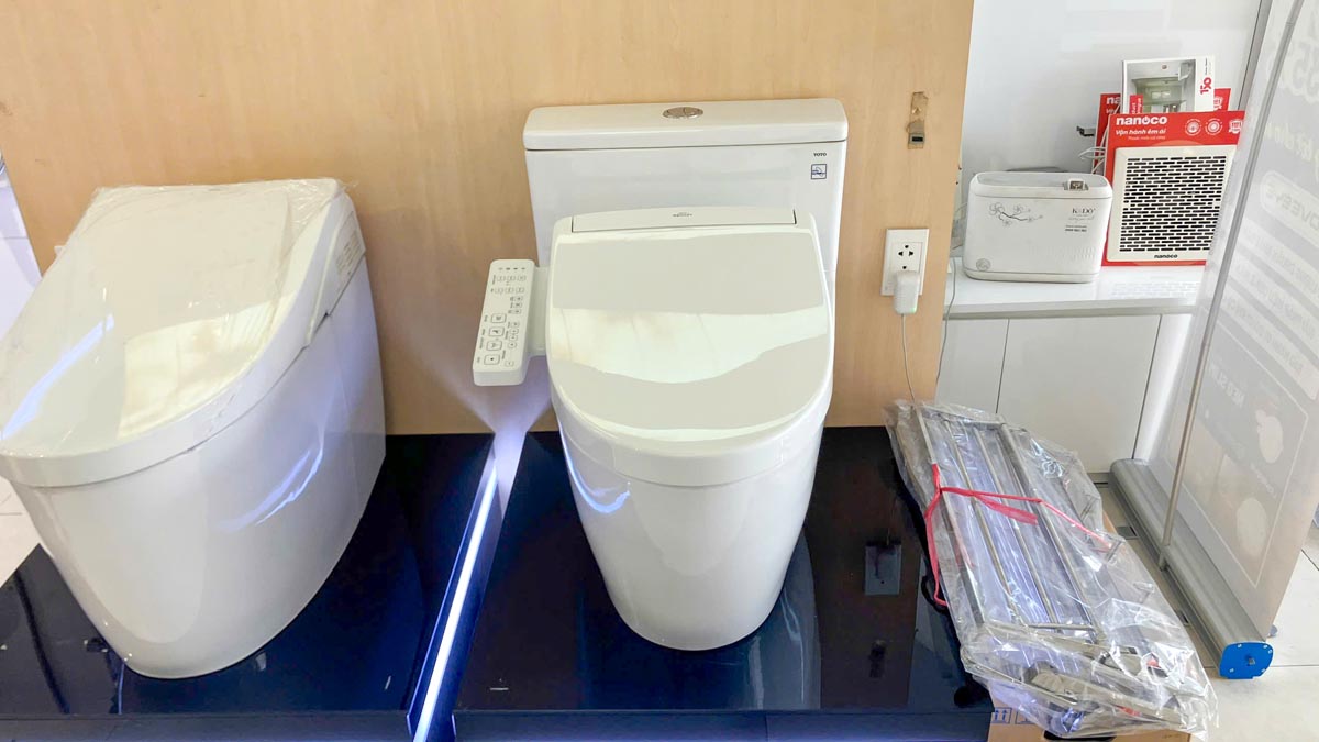 Bồn cầu TOTO MS625CDW24 1 khối nắp điện tử Washlet S2 TCF33461GAA giấu dây - 3