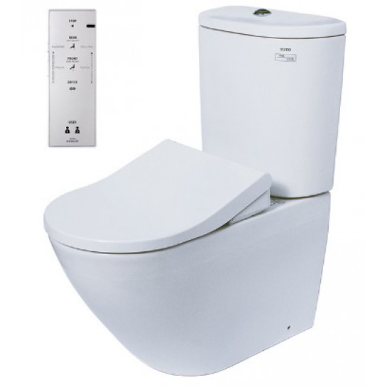 Bồn cầu 2 khối nắp rửa điện tử S7 TOTO CS761DW5