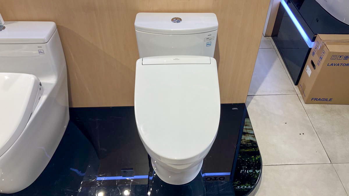 Bồn cầu TOTO MS885DW25 1 khối nắp điện tử Washlet S5 TCF34461GAA - 4