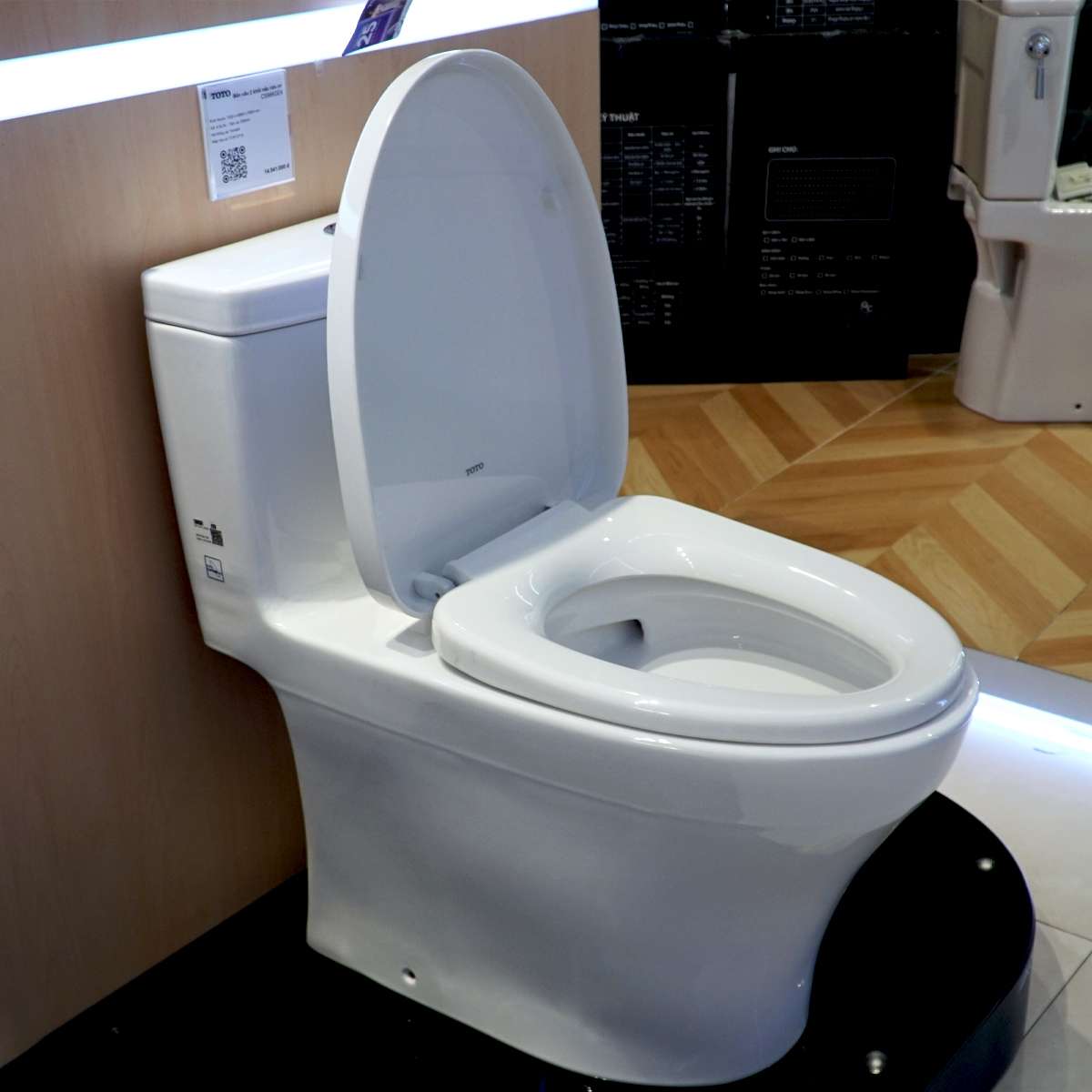 Bồn cầu 1 khối TOTO MS889DRT3 nắp đóng êm TC385VS - 11