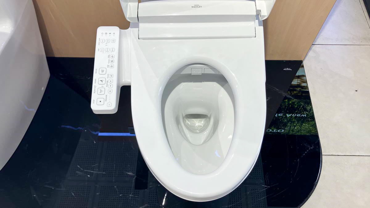 Bồn cầu TOTO MS857DW24 1 khối nắp điện tử Washlet S2 TCF33461GAA - 10