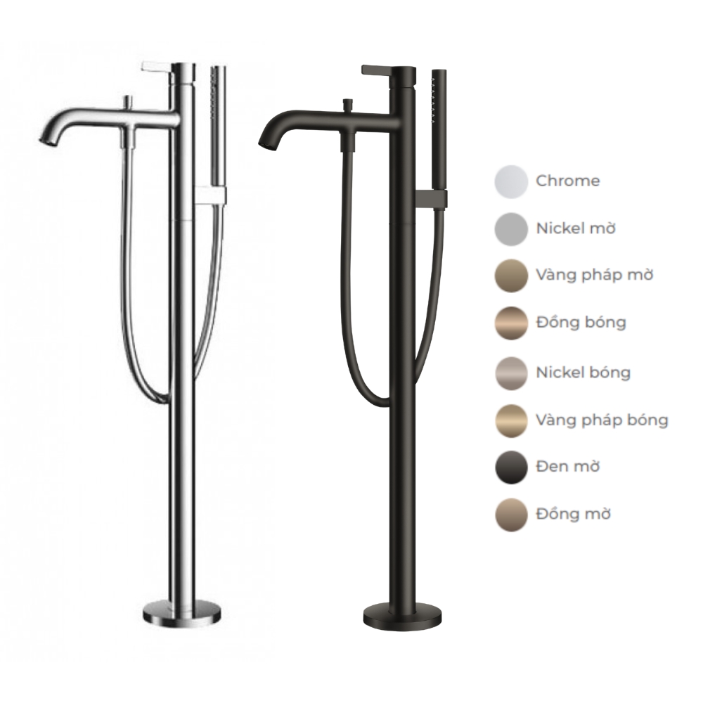 Vòi xả bồn tắm TOTO TBG11306AA đặt sàn nóng lạnh - 2