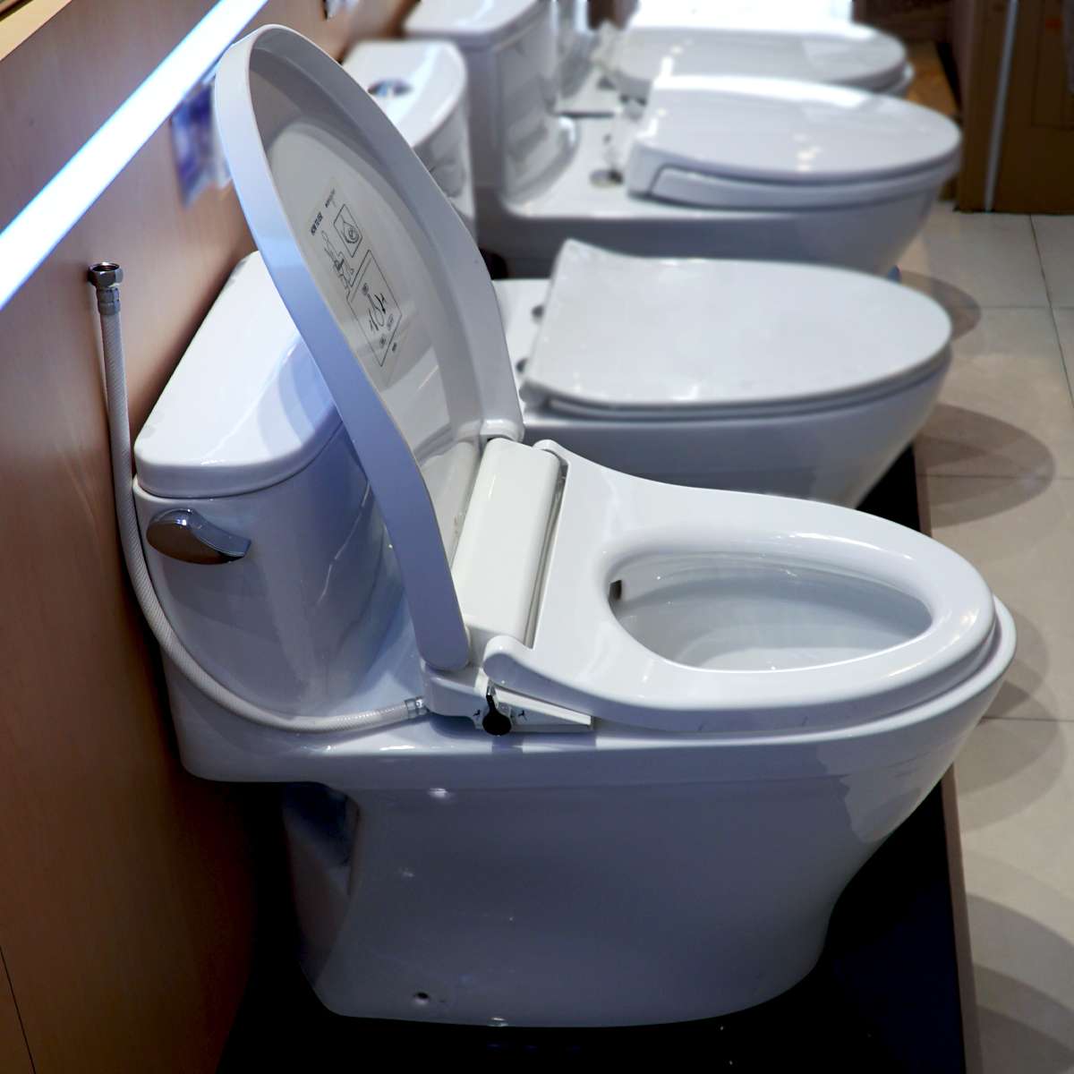 Bồn cầu TOTO MS887RE4 1 khối nắp rửa cơ TCW1211A - 10