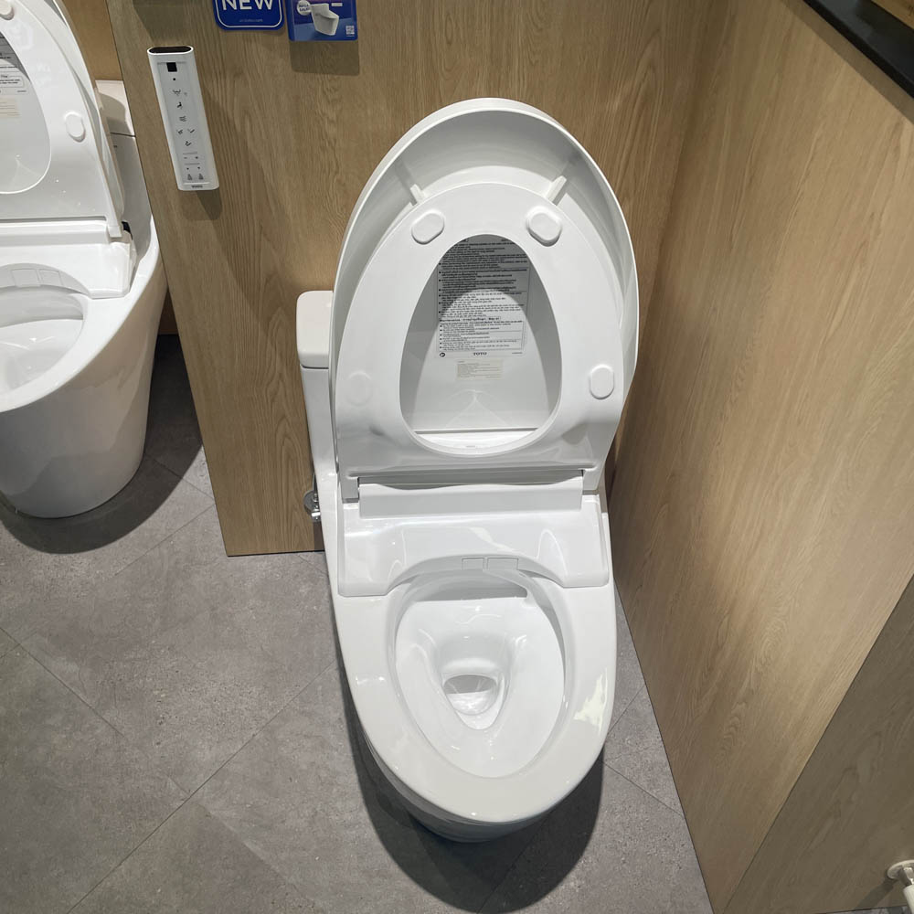 Bồn cầu TOTO MS625CDW15 1 khối nắp điện tử Washlet C5 TCF24460AAA giấu dây - 10