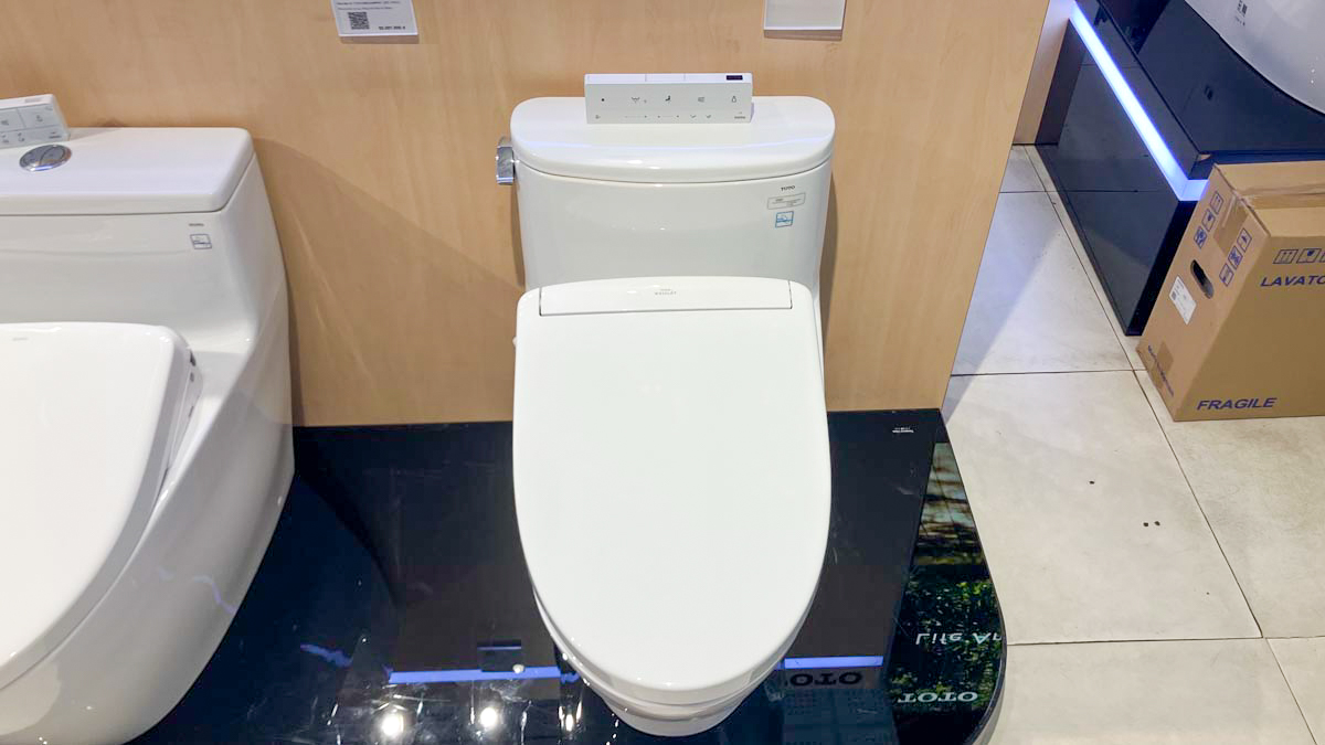 Bồn cầu TOTO MS887RW25 1 khối nắp điện tử Washlet S5 TCF34461GAA - 4