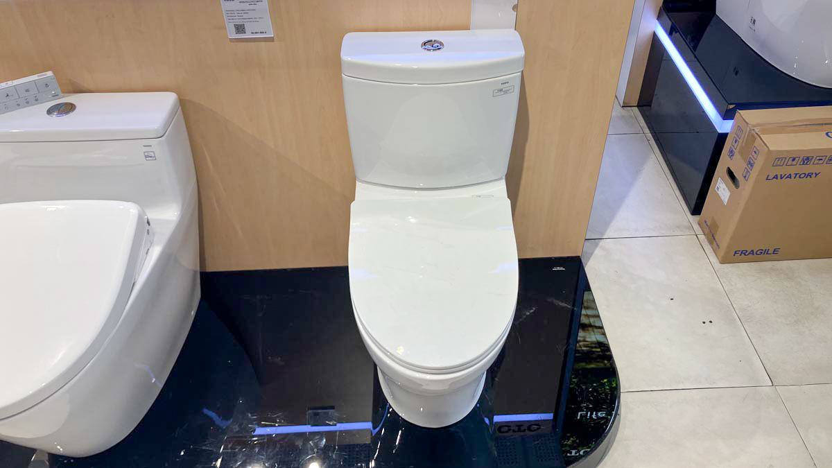Bồn cầu 2 khối TOTO CS769DRT8 (CS769DT8) nắp đóng êm TC600VS - 4