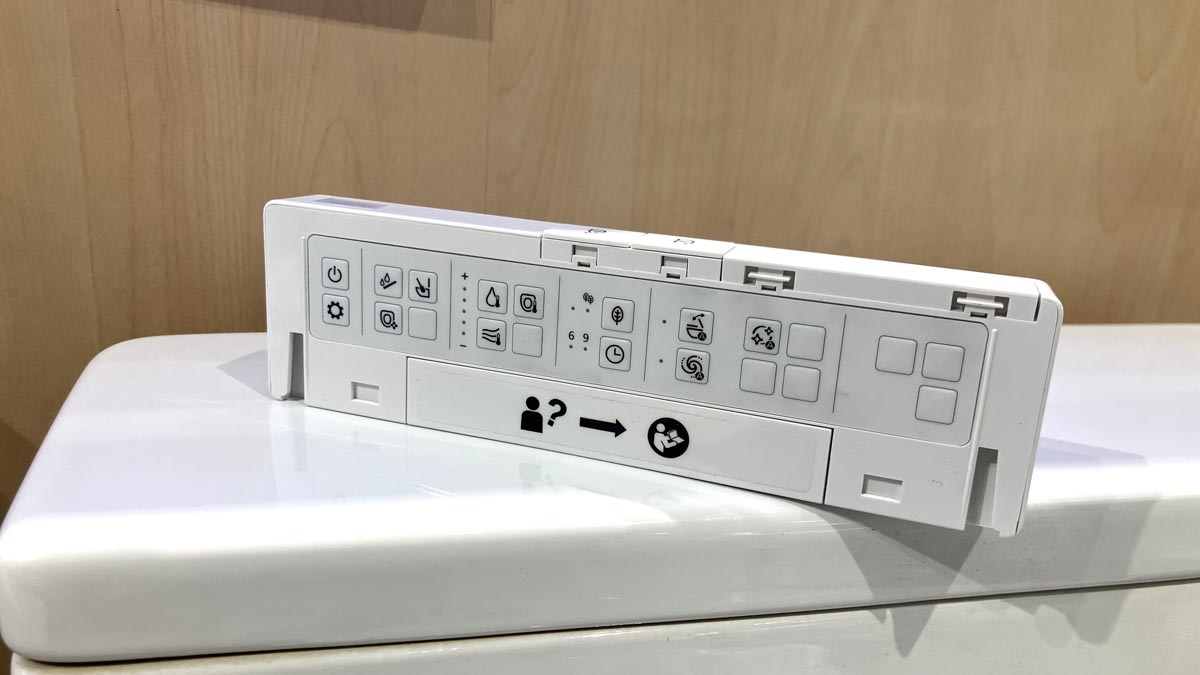 Nắp rửa điện tử Washlet S7 TOTO TCF47360GAA (W23) - 9