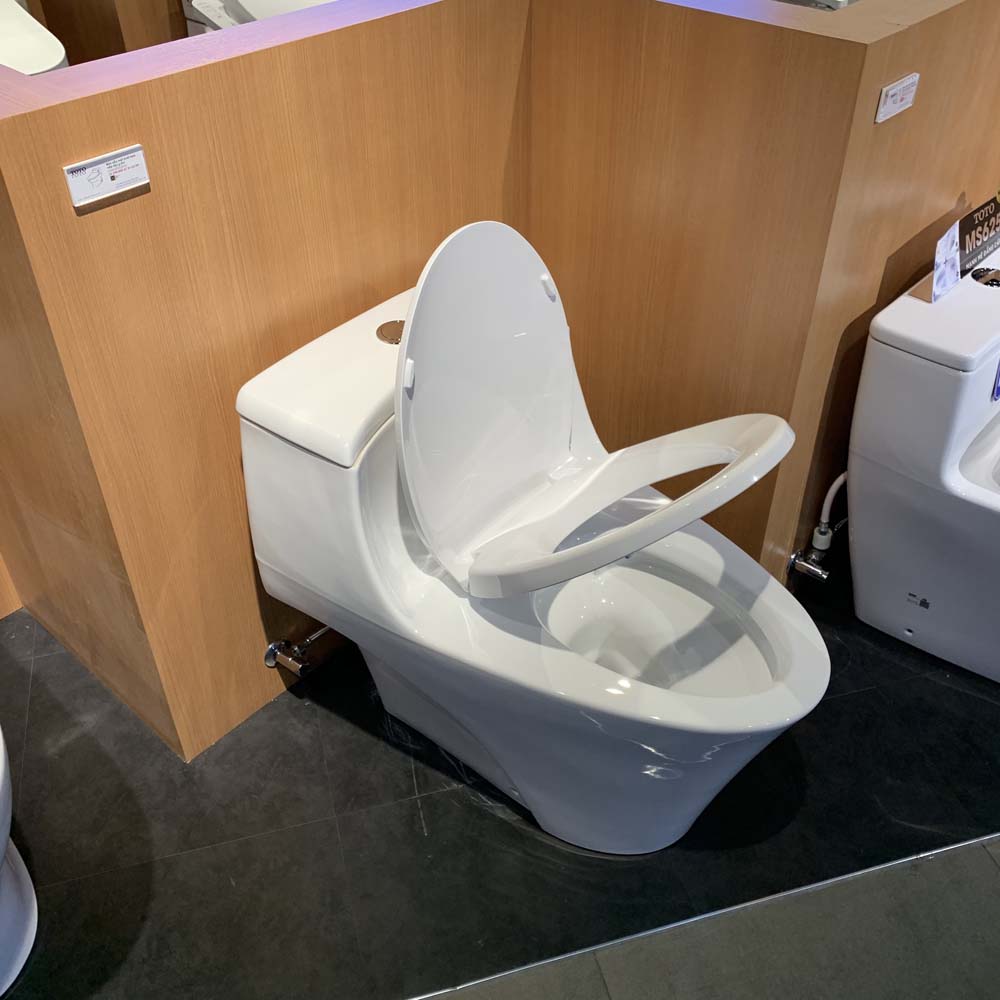 Bồn cầu 1 khối TOTO MS823DRT2 nắp đóng êm TC393VS - 8